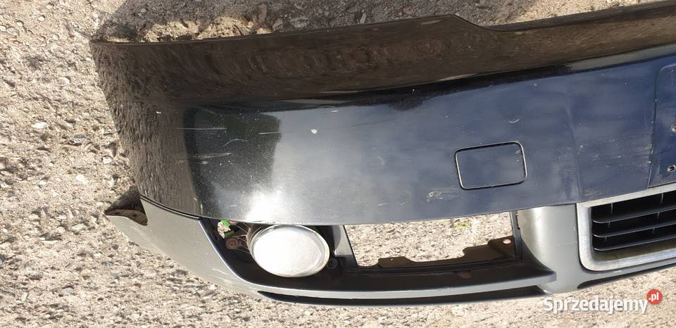 Audi A4 B6 zderzak przód przedni lakier CZARNY łódzkie