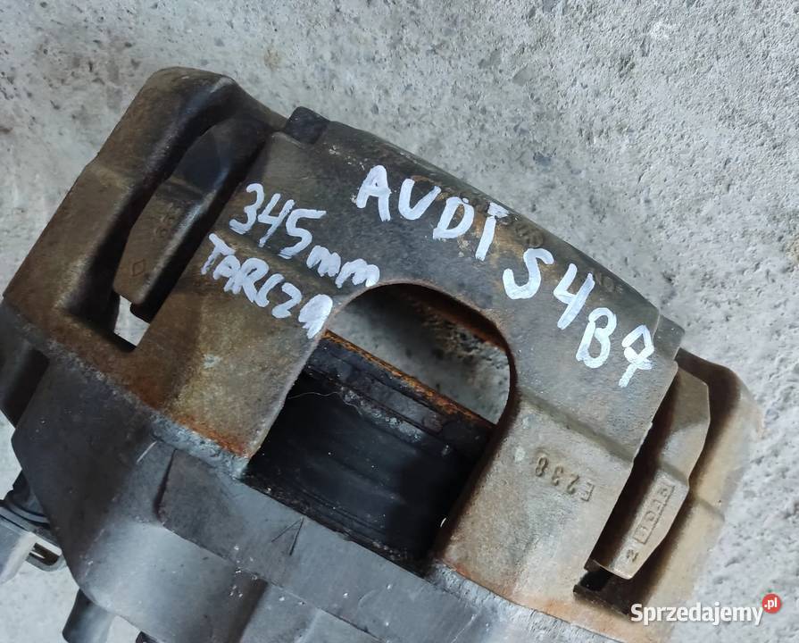 AUDI A4 S4 B7 ZACISKI HAMULCOWE TARCZA 345MM Pozostałe