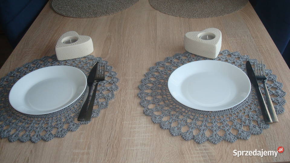 Podkładki serwetki pod talerz handmade Obrusy i serwety