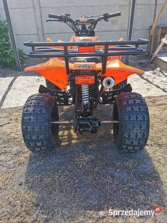 Quad 125 rama XXI biegi 31 koła 8 elektryczny starter Miejska Górka