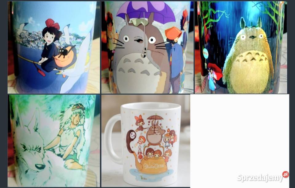 Zestaw prezentowy Studio Ghibli 5 kubkow Totoro Warszawa