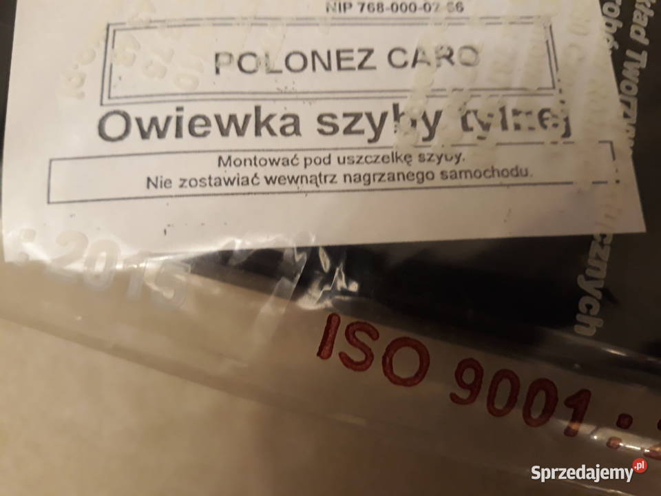 Polonez Caro Nowa owiewka szyby tylnej HEKO pod Przemyśl