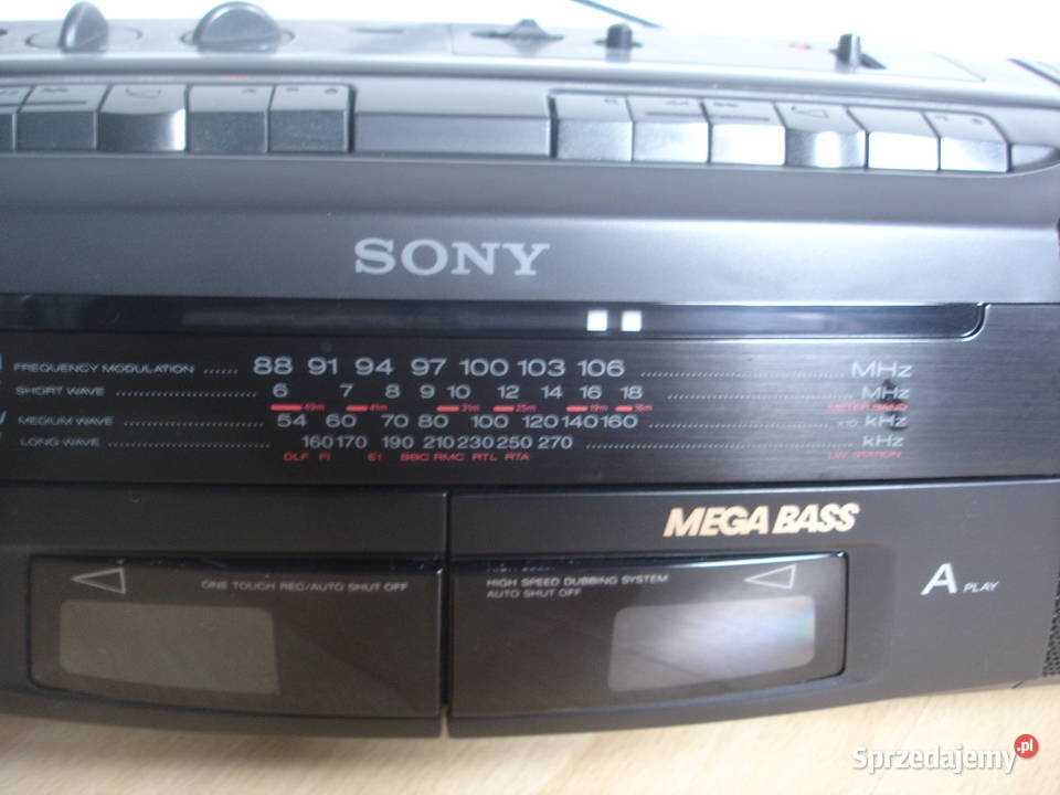 Radiomagnetofon SONY CFSW328L Zielona Góra