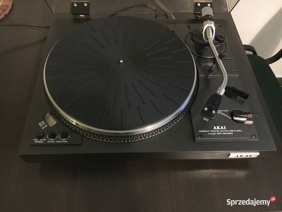 gramofon akai ap 206c direct drive Kraków