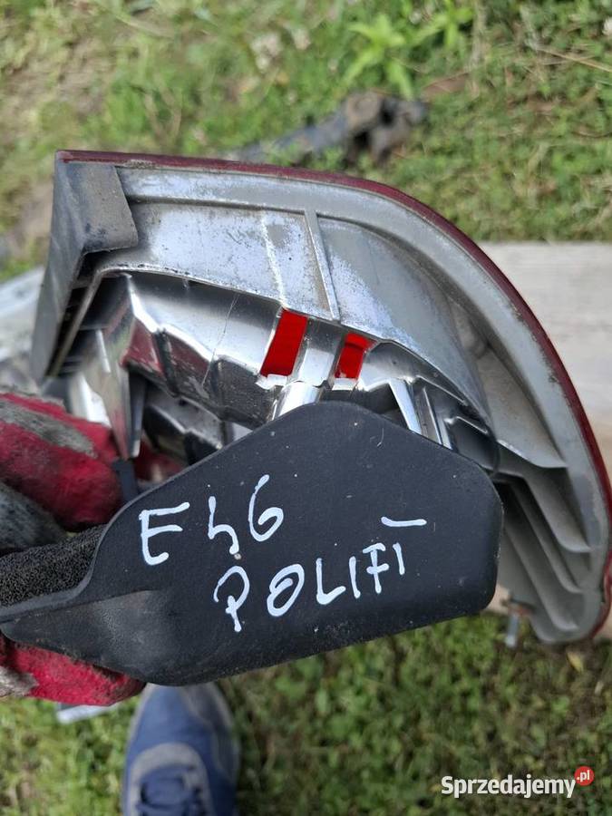 Lampa Lewa Tył Bmw E46 Polift Pozostałe Wisznice