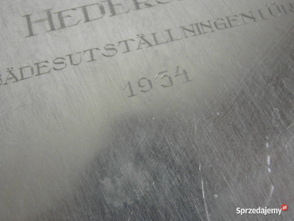 GAB NS ALP duża taca plater 1934r