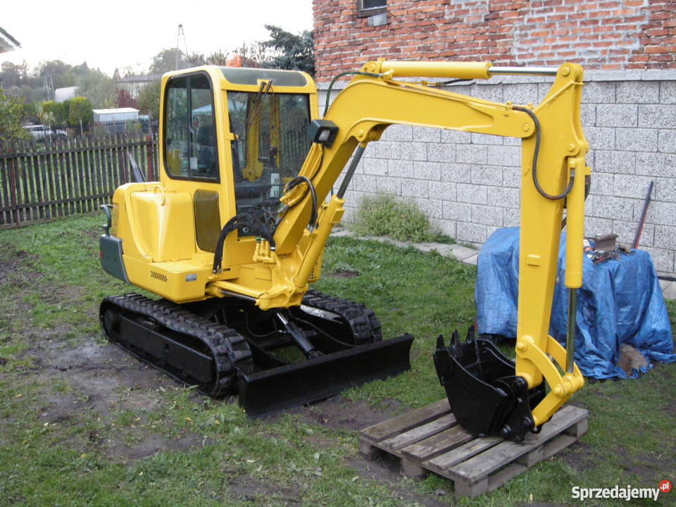 Minikoparka Yanmar B37V śląskie Żywiec sprzedam