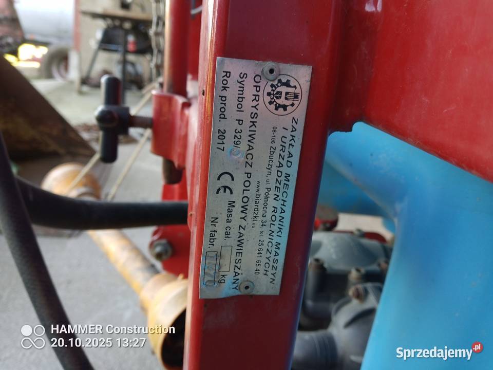 Biardzki 15 m 600l Zawieszane Rumian