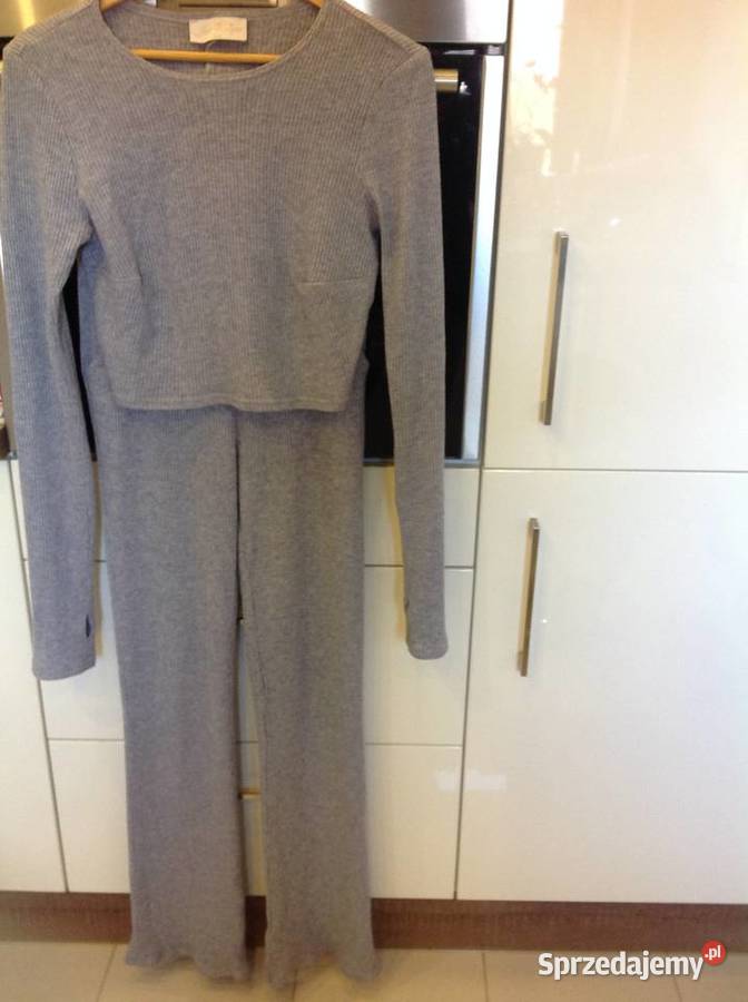 Set Komplet Crop plus Spodnie Damski Just Unique Nowa Sól