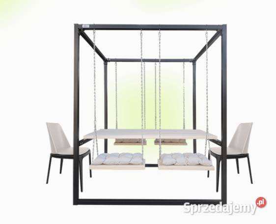 Hybrydowa huśtawka Stoger Garden Architektura ogrodowa Bełchatów