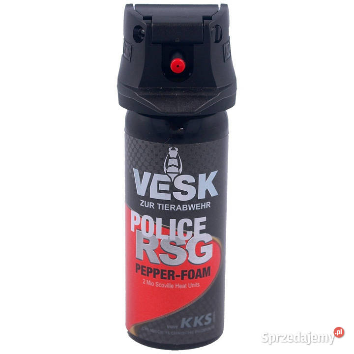 Gaz pieprzowy KKS VESK RSG Police 2mln SHU Maciejowice