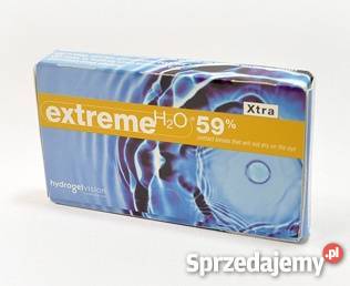 Soczewki kontaktowe Extreme h2o miesięczne
