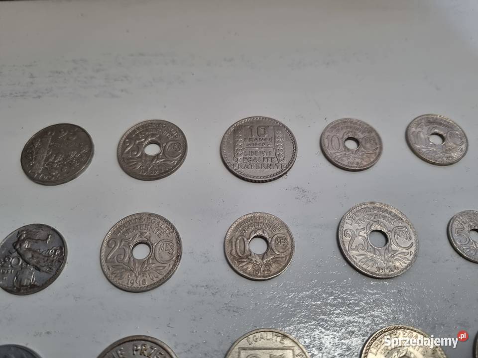 Sprzedam monety kolekcjonerskie centimes i inne wielkopolskie Leszno