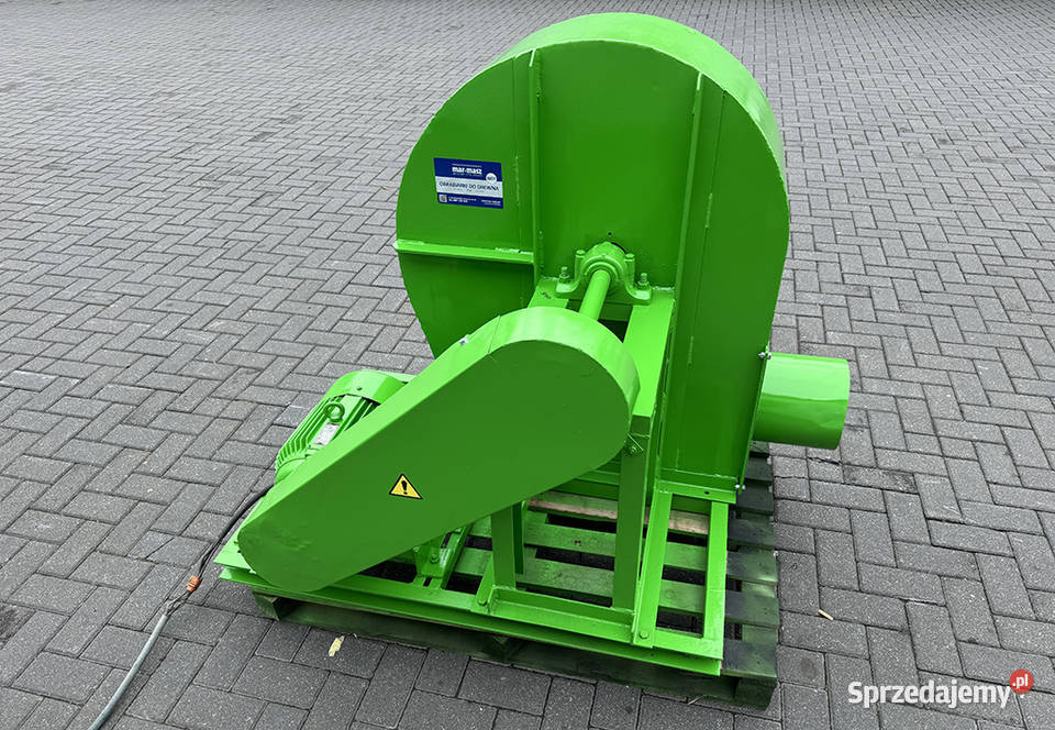 Wentylator TYWENT do odciągu trocin wyciąg 75kW Sierakowska Huta