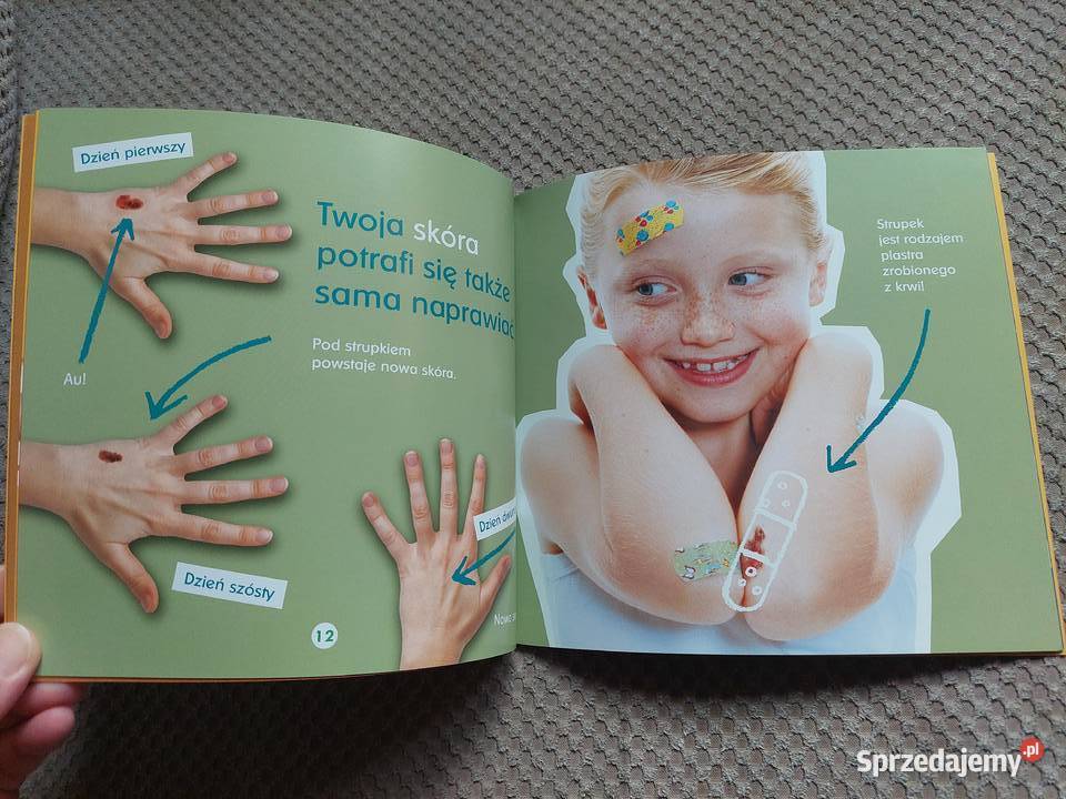 O skórze co człowieka obleka Becky Baines Książki dla dzieci Kraków