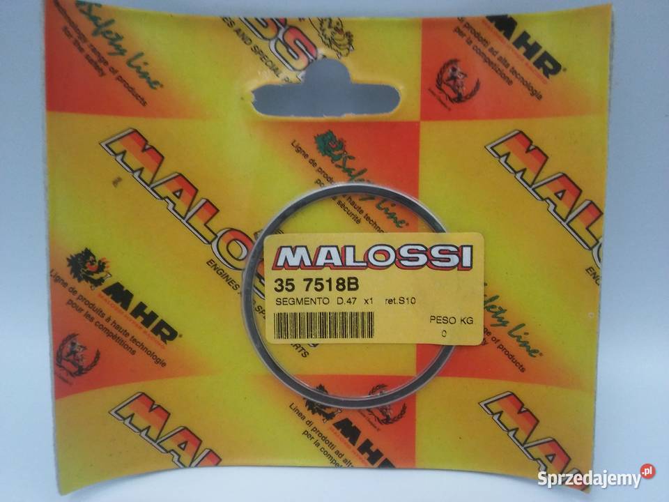 Pierścień tłoka Malossi D470x10mm prostokątny Puchaczów sprzedam