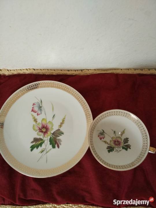 Porcelana Winterling filiżanka i talerz deserowy Ropa sprzedam