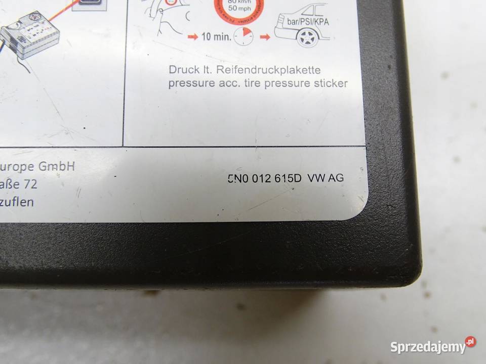 KOMPRESOR SPRĘŻARKA POWIETRZA VW AUDI 5N0012615D sprzedam