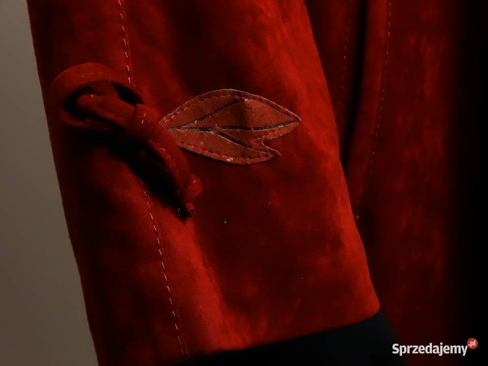 Płaszcz bordowy damski jesienny rozmiar 40 Rozmiar 40(L) lubelskie