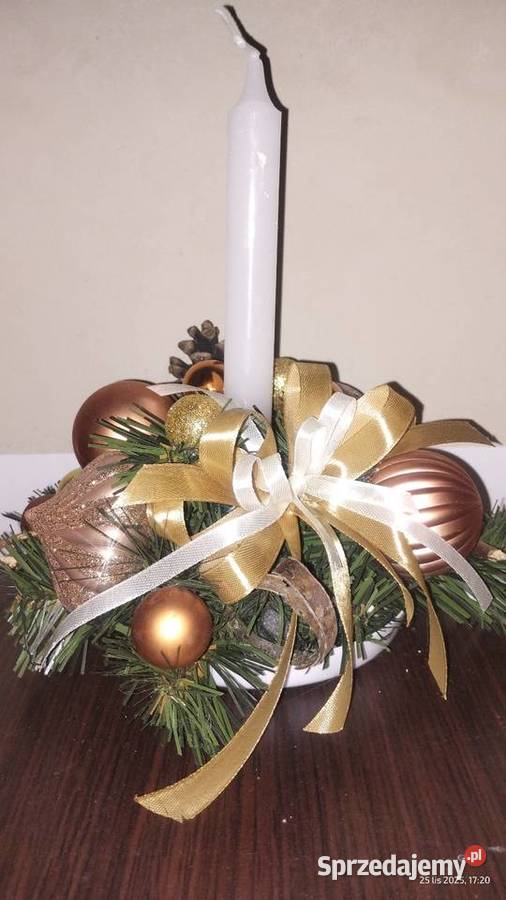 Stroik świąteczny na stół okrągły 20 małopolskie