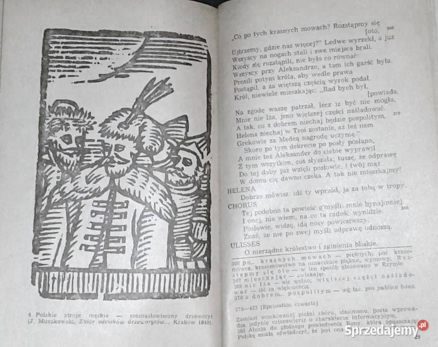 Odprawa posłów greckich Jan Kochanowski Pozostałe