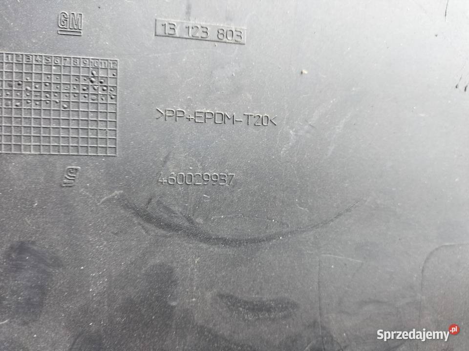 OPEL MERIVA A 460029937 OSŁONA KLAPY BAGAŻNIKA osobowe sprzedam