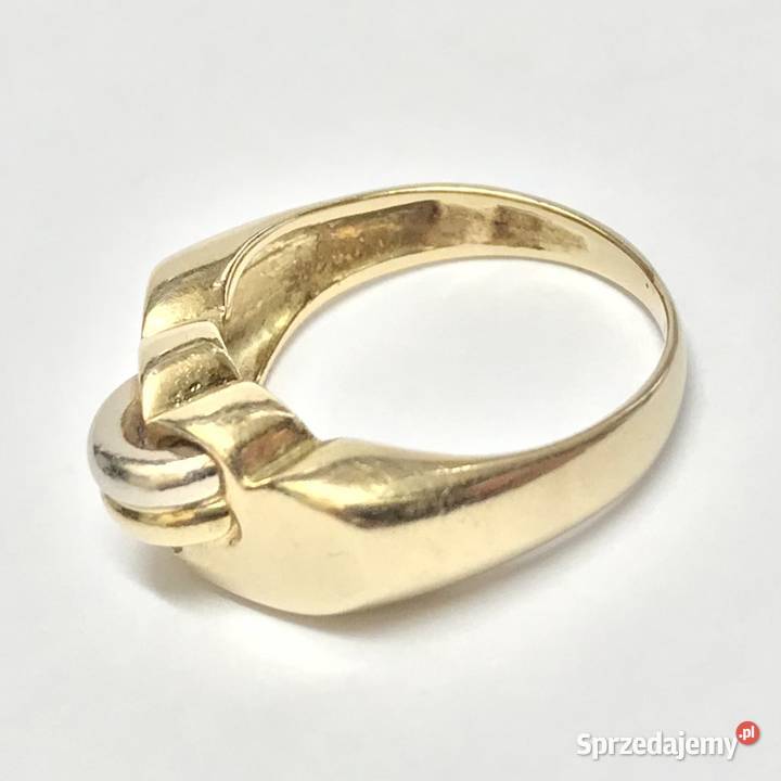 Złoty PIERŚCIONEK 14K ORYGINALNY wzór r9 złote mazowieckie Warszawa sprzedam