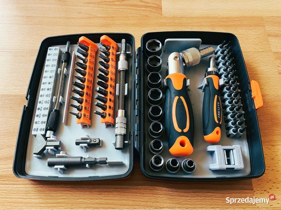 Zestaw narzędzi w walizce 68 el Ratchet Tools sprzedam
