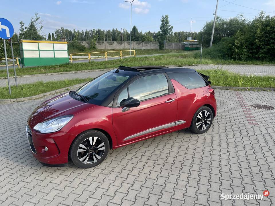 Ds automobiles Citroen Ds3 cabrio 16Hdi idealny klimatyzacja Brzezinki