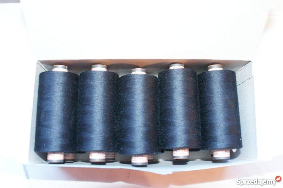 Nici do szycia Czarne 120 Gutermann Amann Produkcja Wałbrzych