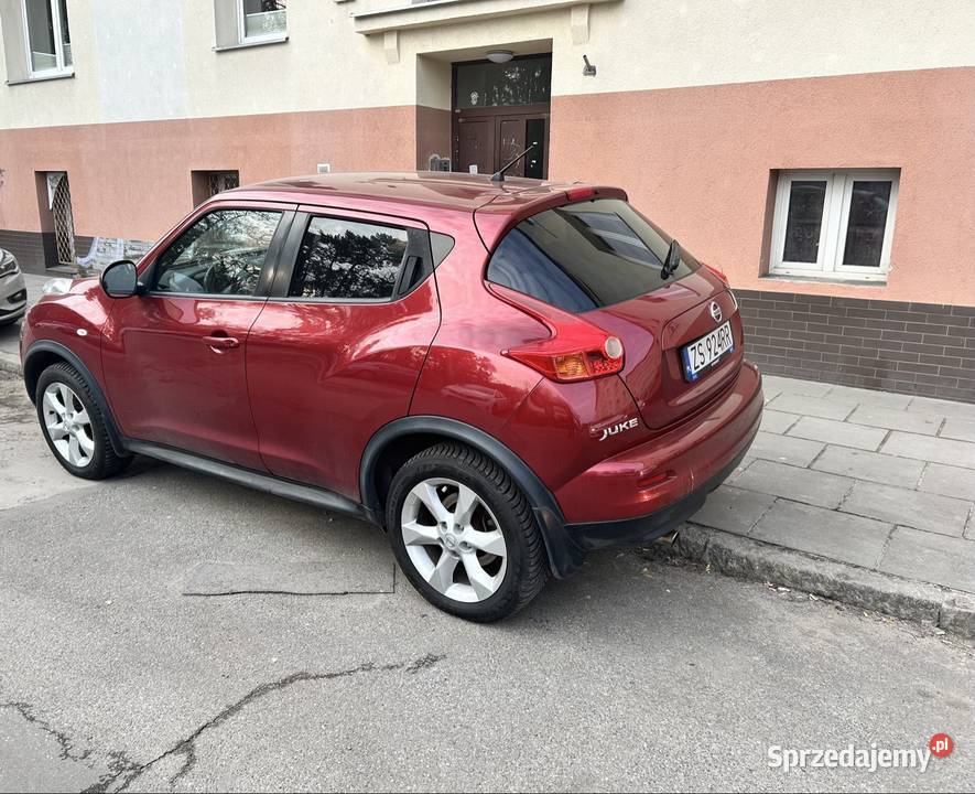 Nissan Juke Tekna 2012 16117 przebieg 65 aluminiowe felgi Szczecin sprzedam