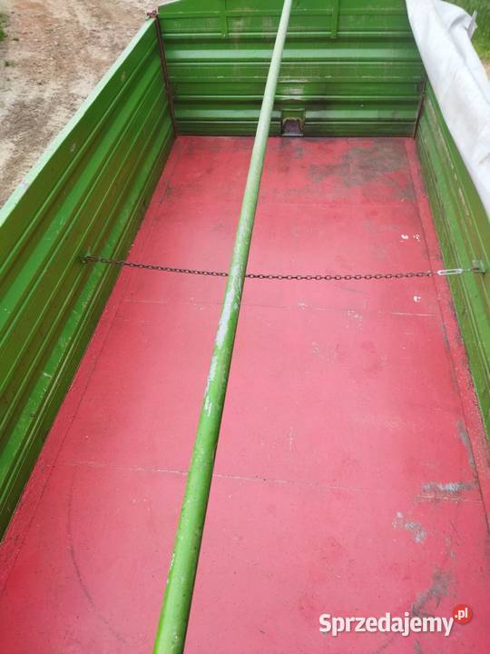 Przyczepa tandem 8t 3 strony wywrot Jastrzygowice