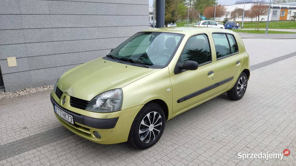 Renault Clio 2005 12 16v Lift Klimatyzacja Niski Jasło