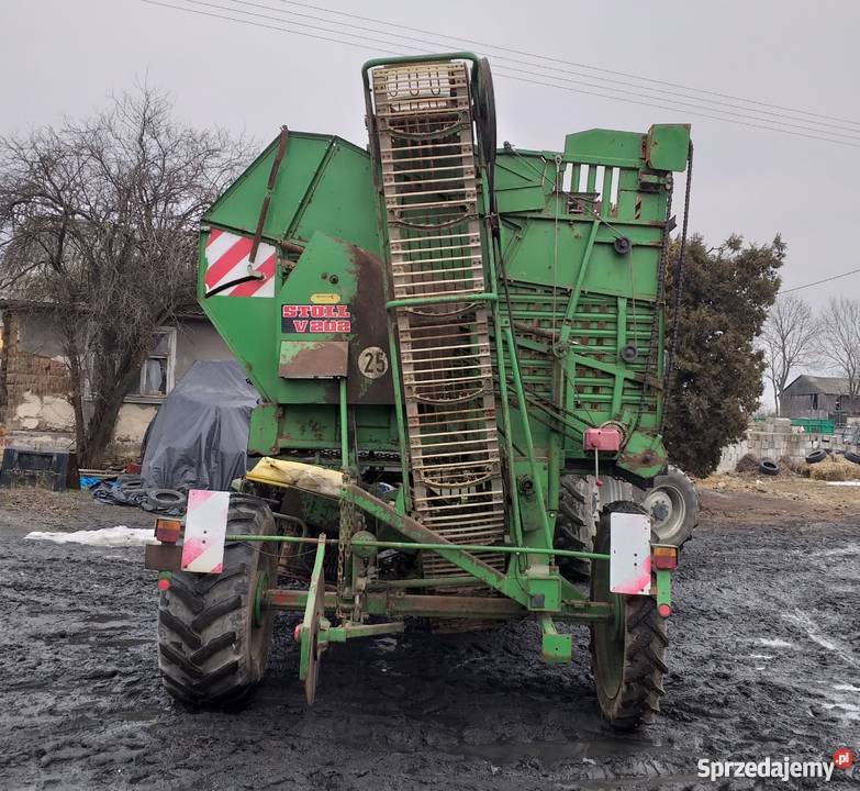 Kombajn buraczany stoll v 202 Wilczopole