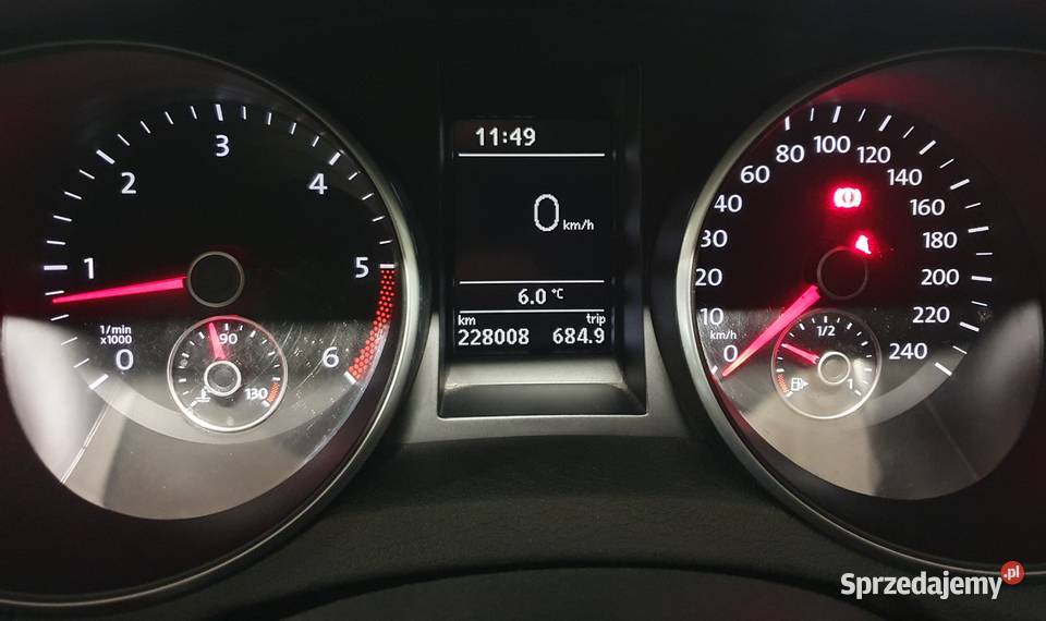 Volkswagen Golf VI Rok produkcji 2010 Lublin