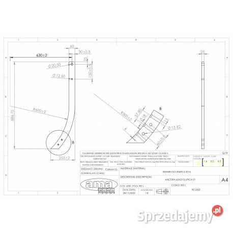 Grządziel 60x25 pasuje do systemu Horsch Sieradz