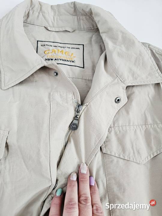 Kremowa kurtka vintage Camel Collection 56 mazowieckie Łomianki Dolne