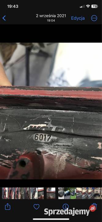 Grill wolf oryginał escort mk6 oryginalne części blacharskie dolnośląskie