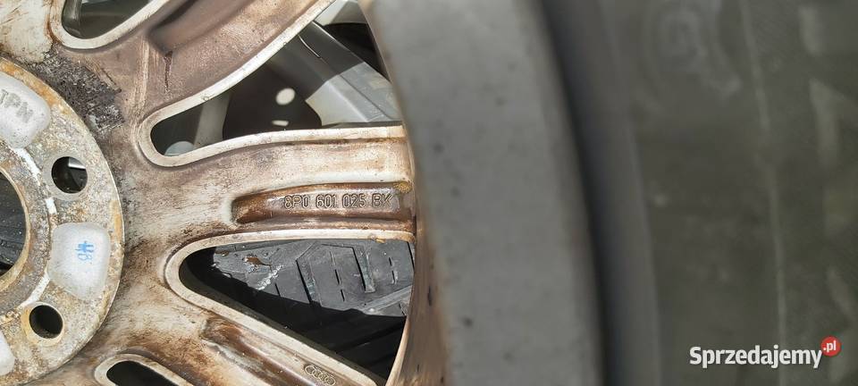 Audi orginalne felgi aluminiowe 17 śląskie Sierbowice