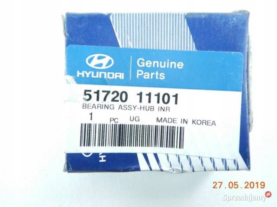 ŁOŻYSKO PIASTY KOŁA TYŁ HYUNDAI ATOS 9800 10