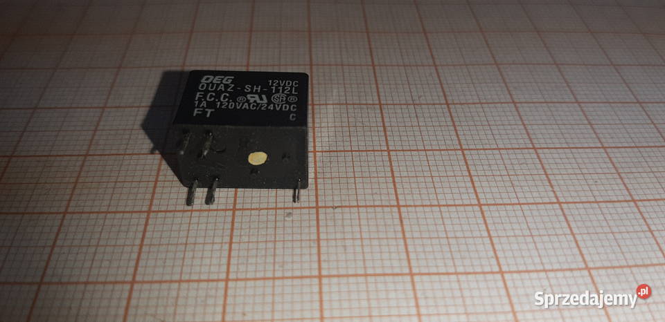 Przekaźnik OEG OUAZSH112L 12V 1A 1 A81 śląskie