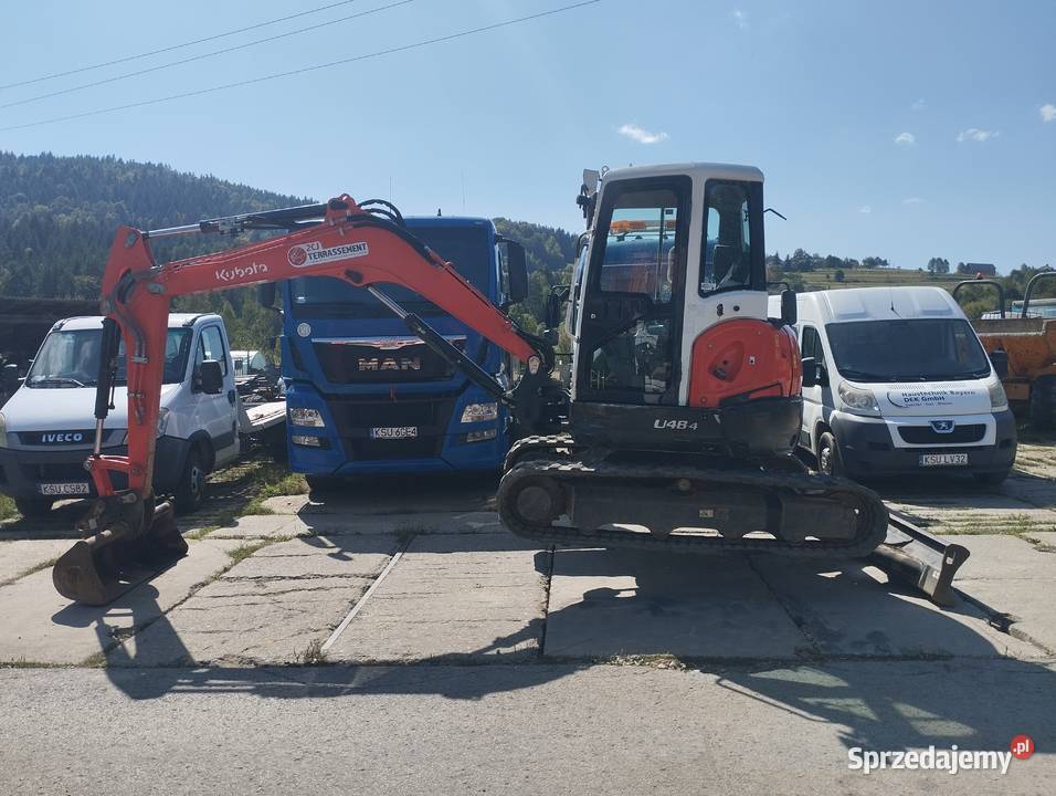 minikoparka kubota u48 jcb case hitachi