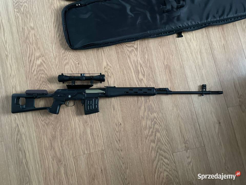 Replika ASG SVD Dragunov dodatki śląskie Gostyń sprzedam