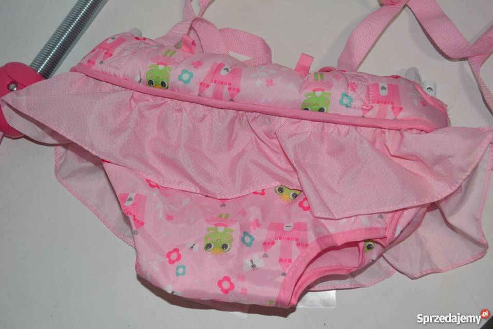 Bright Starts skoczek dziewczynki różowy nowy Rewal