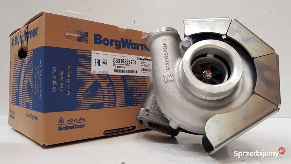 Nowa turbosprężarka BorgWarner KKK 53319886731 Siedlce