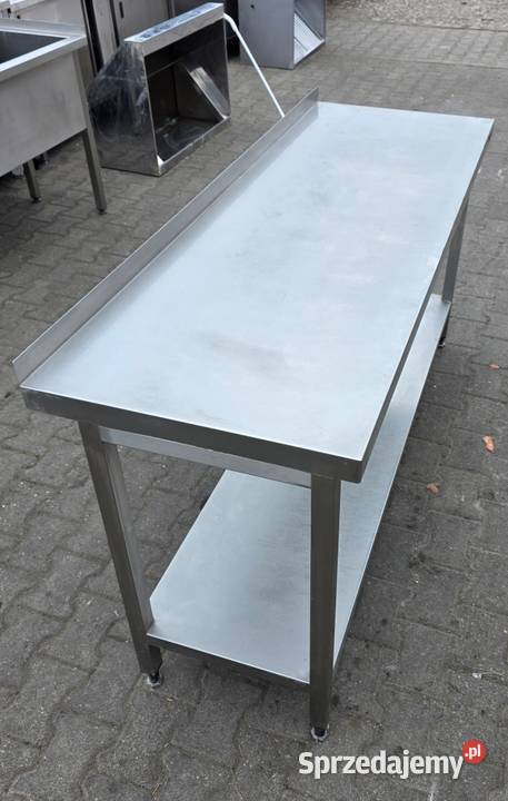 Stół Gastronomiczny z Półką 1706085 M1382 N Gastronomia Nowe Skalmierzyce