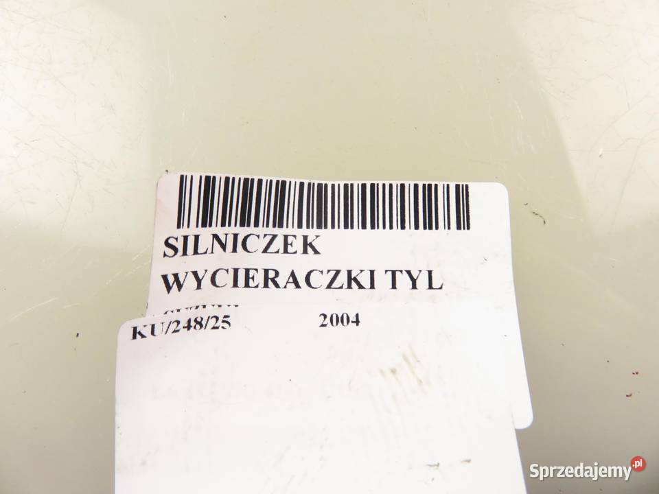 SILNICZEK WYCIERACZKI TYŁ SUZUKI GRAND VITARA I sprzedam