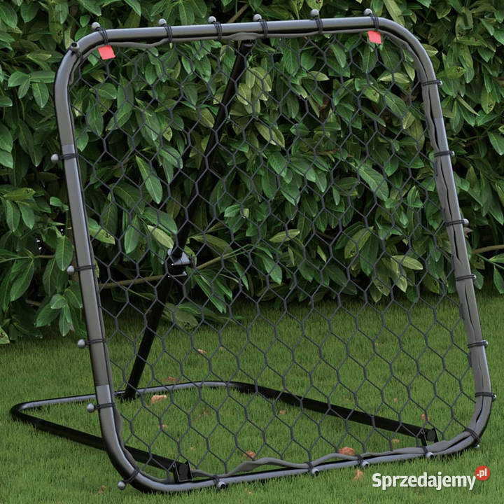 Rebounder do piłki nożnej regulowany czarny Warszawa