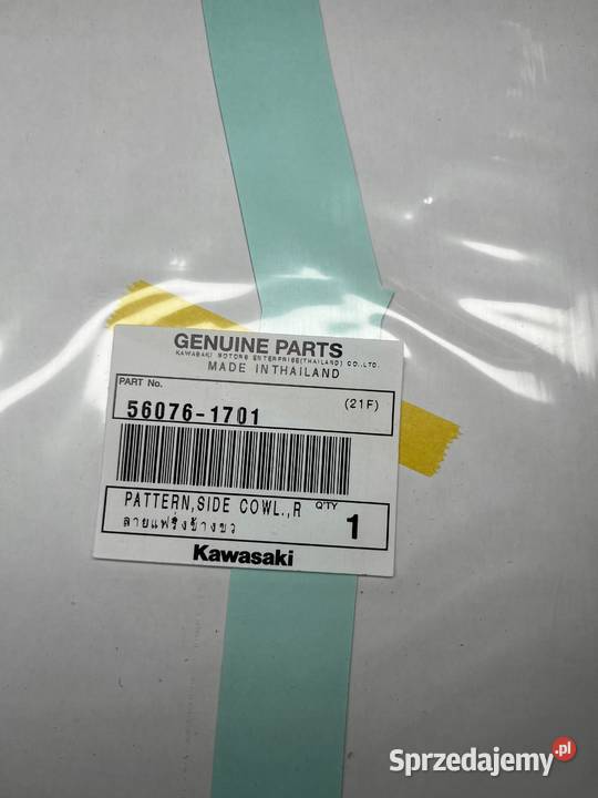 4622 KAWASAKI Ninja 650 Naklejka Nalepka Okleina Motoryzacja Łobżenica