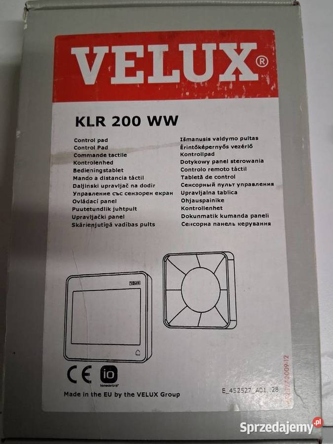 Panel dotykowy Velux KLR 200 WW małopolskie Nowy Sącz